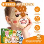 18 Pack Animal Face Masks for Children, Bulk Sheet Face Masks Skincare for ... - Image 3