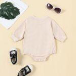 New child Child Boy Woman Romper Bubble Lengthy Sleeve Little Bean Bodysuit O... - Image 7