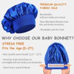 3 Pcs Child Bonnets for Sleeping,Silk Sleep Cap for Child Ladies and Boys - Image 6