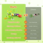 Child Toys 0-6 Months, Washable Child Musical Caterpillar Toys with 10 Ok... - Image 4