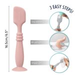 3 Packs Silicone Diaper Cream Applicator with Suction Base, Diaper Cre... - Image 4