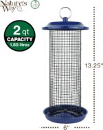 Nature's Approach Cobalt Steel Mesh Blended Seed and Peanut Chicken Feeder for W... - Image 3