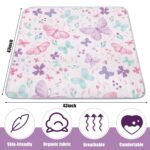 Funtery 43 x 43 Inch Boho Child Play Mat Moveable Crawling Washable Fol... - Image 5