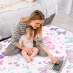 Funtery 43 x 43 Inch Boho Child Play Mat Moveable Crawling Washable Fol... - Image 6