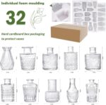 32pcs Glass Bud Vase Set, Small Classic Glass Vase, Mini Vases for Flo... - Image 4