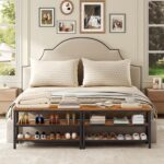 Picket Shoe Bench, 3-Tier Industrial Shoe Storage Bench, Sturdy Shoe R... - Image 6