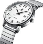 LN LENQIN Mens Watches Straightforward Learn Analog Quartz Sport Waterproof Watch ... - Image 4