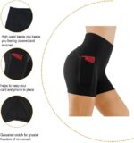 THE GYM PEOPLE Excessive Waist Yoga Shorts for Girls's Tummy Management Fitnes... - Image 6