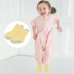 Child Socks, 12 Pairs Toddler Ankle Socks Non Slip Cotton Grip for Newb... - Image 4