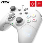 MSI FORCE GC300 WIRELESS WHITE PC Gamepad Controller - 2.4 GHz, Blueto... - Image 4