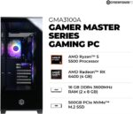 CyberPowerPC Gamer Grasp Gaming PC, AMD Ryzen 5 5500 3.6GHz, Radeon R... - Image 3