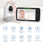 HelloBaby 6”IPS Massive Display, Video Child Monitor with Upgraded 4000mAh... - Image 3
