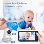 HelloBaby 6”IPS Massive Display, Video Child Monitor with Upgraded 4000mAh... - Image 6