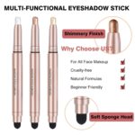 Inexperienced Eyeshadow Stick Make-up, Highlighter Cream Eye Shadow Pencil, Wat... - Image 4