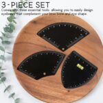 3 Items Eyebrow Ruler and Microblading Mapping Package for Quick Eyebrow D... - Image 5