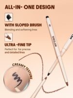 SHEGLAM Gel Glide Eyeliner Pencil Creamy Waterproof Smudgeproof Longwe... - Image 6