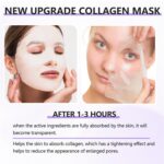 Deep Collagen Jelly Gel Face Masks,Bio-Collagen Facial Masks for Glass G... - Image 4