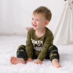 YALLET Child Toddler Boy Garments Fall Winter Outfit Lengthy Sleeve Sweatsh... - Image 4