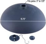 North States - Two-Approach Squirrel Baffle: Squirrel Guard for Hen Feeder... - Image 4