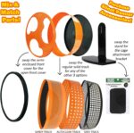 Silent Runner 12" Common Wheel + Sandy Observe + Cage Attachment - Pet ... - Image 5