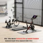 Bike Mat Appropriate with Peloton Bike,Elliptical,Treadmill Mat, 6mm Th... - Image 3