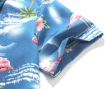 SSLR Large Women Hawaiian Shirt Seashore Tropical Summer season Informal Quick Sleev... - Image 4