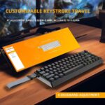 MU68PRO Speedy Set off Magnetic Swap Keyboard, Aluminum CNC Body Mec... - Image 4