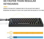 MU68PRO Speedy Set off Magnetic Swap Keyboard, Aluminum CNC Body Mec... - Image 8