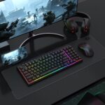 Redragon S156 Wi-fi Gaming Keyboard and Mouse with Tri-Mode, Mechan... - Image 3