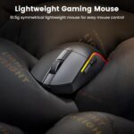 Redragon S156 Wi-fi Gaming Keyboard and Mouse with Tri-Mode, Mechan... - Image 5
