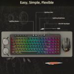 Redragon S156 Wi-fi Gaming Keyboard and Mouse with Tri-Mode, Mechan... - Image 7