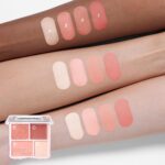 JUDYDOLL 2 In 1 Blush Highlighter Palette, Blush Cream & Glowy Blush, ... - Image 4