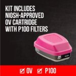 3M P100/OV Odor/Particulate Multi-Goal Reusable Respirator 65021, M... - Image 4