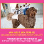 OUT! PetCare Disposable Canine Diapers Feminine, Potty Coaching, Canine Diaper... - Image 6