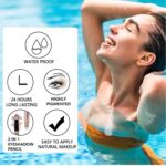 Rose Gold Eyeshadow Stick Make-up, Highlighter Matte Cream Eye Shadow P... - Image 5