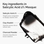 The Extraordinary Salicylic Acid 2% Masque, Clarifying Charcoal & Clay Masks... - Image 3