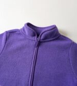 Toddler Fleece Jacket Children Light-weight Outerwear Boys Ladies Lengthy Sleev... - Image 4