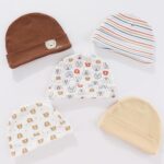 New child Child Boy Woman Caps Mittens Socks Set Cotton Child Necessities Ac... - Image 3