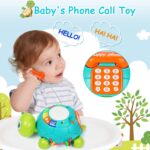 Musical Turtle Child Toys 6 to 12 Months, Toddler Mild up Music Toys Tu... - Image 5