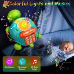 Musical Turtle Child Toys 6 to 12 Months, Toddler Mild up Music Toys Tu... - Image 6