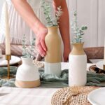 Fashionable Farmhouse Vases (Set of three) - Boho Vases for Pampas Grass, Eucal... - Image 6