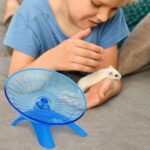 Hamster Wheel Flying Saucer Silent Train Wheel Operating Wheel for Ha... - Image 3