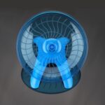Hamster Wheel Flying Saucer Silent Train Wheel Operating Wheel for Ha... - Image 7