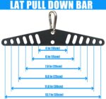 KORIKAHM Multi-Grip LAT Pull Down Bar for Dwelling Fitness center Health, Spreader P... - Image 3