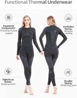 NOOYME Thermal Underwear Base Layer for Girls, Lengthy Johns for Chilly Wea... - Image 3