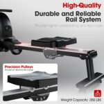 Rowing Machine for House, Magnetic Rower Machine, 350 LB Weight Capacit... - Image 6