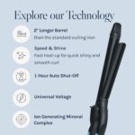 Bio Ionic Lengthy Barrel Styler,Curling Iron with Moisture Warmth Technolog... - Image 4