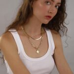 Chunky Cross Necklace for Girls Fashionable Gold Silver Layered Assertion C... - Image 5