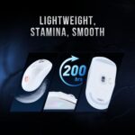 MSI Versa 300 Elite Wi-fi White Gaming Mouse - 26000 DPI Optical Se... - Image 7