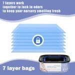 Sq. Refills Disposal Baggage Refill Appropriate with for Diaper Gen.ie ... - Image 5
